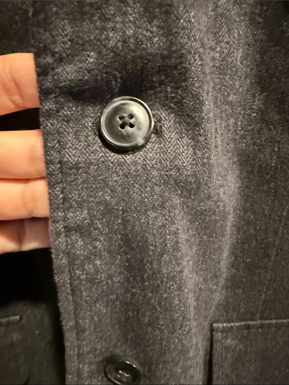 GAP Men's Charcoal Gray Blazer